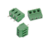 Wurth Elektronik 2143 Series PCB Terminal Block, 2-Contact, 3.81mm Pitch, Through Hole Mount, 1-Row, Solder Termination