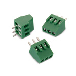 Wurth Elektronik 2109 Series PCB Terminal Block, 2-Contact, 2.54mm Pitch, Through Hole Mount, 1-Row, Solder Termination