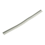 Weidmuller Insulated Crimp Bootlace Ferrule, 8mm Pin Length, 2.2mm Pin Diameter, 2.5mm² Wire Size, Grey