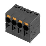 Weidmuller LL Series PCB Terminal Block, 3-Contact, 7.5mm Pitch, PCB Mount, 1-Row