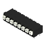 Weidmuller LSF Series PCB Terminal Block, 8-Contact, 5mm Pitch, Surface Mount, 1-Row