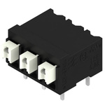 Weidmuller LSF Series PCB Terminal Block, 3-Contact, 5.08mm Pitch, Surface Mount, 1-Row