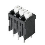 Weidmuller LSF Series PCB Terminal Block, 4-Contact, 3.5mm Pitch, Surface Mount, 1-Row