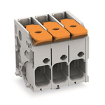 Wago PCB Terminal Block, 4-Contact, 7.5mm Pitch, Through Hole Mount, 1-Row