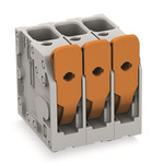Wago PCB Terminal Block, 5-Contact, 7.5mm Pitch, Through Hole Mount, 1-Row