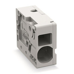 Wago PCB Terminal Block, 1-Contact, 7.5mm Pitch, Feed Through Mount, 1-Row