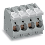 Wago PCB Terminal Block, 5-Contact, 10mm Pitch, Through Hole Mount, 1-Row