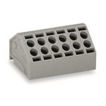 Wago PCB Terminal Block, 3-Contact, 5mm Pitch, PCB Mount, 1-Row