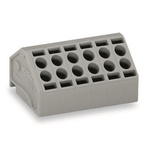 Wago PCB Terminal Block, 6-Contact, 5mm Pitch, PCB Mount, 1-Row