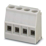 Phoenix Contact 5/ 4-L KMGY, MKDSO 2 Series PCB Terminal Block, 4-Contact, 5mm Pitch, 1-Row