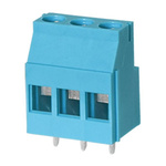 CUI PCB Terminal Block, 3-Contact, 5.08mm Pitch, Screw Mount