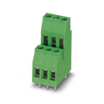 Phoenix Contact PCB Terminal Block, 5mm Pitch, Through Hole Mount, 2-Row