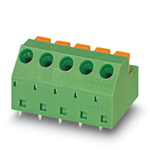 Phoenix Contact PCB Terminal Block, 5.08mm Pitch, Through Hole Mount, 1-Row