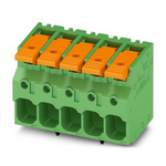 Phoenix Contact 5-ZB, LPT 6/ 3-7 Series PCB Terminal Block, 3-Contact, 7.5mm Pitch, PCB Mount, 1-Row, PCB Termination