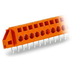 Wago 231 Series PCB Terminal Block, 3-Contact, 5.08mm Pitch, Through Hole Mount, 1-Row, Cage Clamp Termination