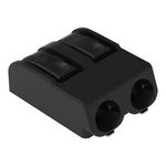Wago 2061 Series PCB Terminal Block, 2-Contact, 6mm Pitch, PCB Mount, 1-Row, Cage Clamp Termination