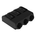Wago 2061 Series PCB Terminal Block, 3-Contact, 6mm Pitch, PCB Mount, 1-Row, Cage Clamp Termination