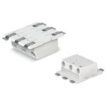 Wago 2070 Series PCB Terminal Block, 3-Contact, 6.5mm Pitch, Surface Mount, 1-Row, Push-In Cage Clamp Termination