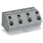 Wago 745 Series PCB Terminal Block, 5-Contact, 20mm Pitch, PCB Mount, 1-Row, Cage Clamp Termination