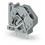 Wago 745 Series PCB Terminal Block, 1-Contact, 7.5mm Pitch, PCB Mount, 1-Row, Cage Clamp Termination