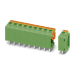 Phoenix Contact FFKDSA1/V1-5.08-20 Series PCB Terminal Block, 20-Contact, 5.08mm Pitch, Through Hole Mount, Spring Cage