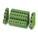 Phoenix Contact ZFKKDSA 1.5C-5.0-10 Series PCB Terminal Block, 10-Contact, 5mm Pitch, Through Hole Mount, Spring Cage