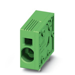Phoenix Contact SPT 5/ 3-H-7.5 Series PCB Terminal Block, 3-Contact, 7.5mm Pitch, Through Hole Mount, Spring Cage