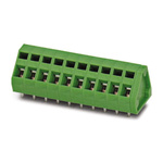 Phoenix Contact ZFKDSA 1.5-5.08- 2 Series PCB Terminal Block, 2-Contact, 5.08mm Pitch, Through Hole Mount, Spring Cage