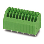 Phoenix Contact PTSA 0.5/22-2.5-Z Series PCB Terminal Block, 22-Contact, 2.5mm Pitch, Through Hole Mount, Spring Cage