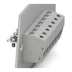 Phoenix Contact HDFK 16-VP/Z Series Feed Through Terminal Block, 2-Contact, 1-Row, Screw Termination