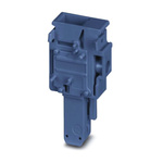 Phoenix Contact UP 6/ 1-R BU Series PCB Terminal Block, 8.2mm Pitch, Through Hole Mount, Screw Termination