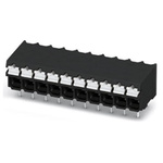 Phoenix Contact SPT-THR 1.5/ 8-H-3.5 P26 Series PCB Terminal Block, 3.5mm Pitch, Through Hole Mount, Spring Cage