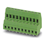Phoenix Contact MKDS 1/13-3.5 Series PCB Terminal Block, 13-Contact, 3.5mm Pitch, Through Hole Mount, Screw Termination