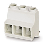 Phoenix Contact SMKDSNF 1.5/ 5-5.08 Series PCB Terminal Block, 5-Contact, 5.08mm Pitch, Through Hole Mount, Screw
