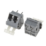 Wago 256 Series PCB Terminal Block, 2-Contact, 5.08mm Pitch, 1-Row