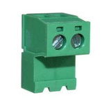 RS PRO 5.08mm Pitch 2 Way Right Angle Pluggable Terminal Block, Inverted Plug, Through Hole, Screw Termination