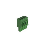 RS PRO 5.08mm Pitch 2 Way Vertical Pluggable Terminal Block, Plug, Plug-In, Screw Termination