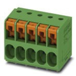 Phoenix Contact TDPT 2.5/ 5-SP-5.08 Series PCB Terminal Block, 5-Contact, 5.08mm Pitch, Through Hole Mount, 1-Row,