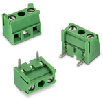Wurth Elektronik 2122 Series PCB Terminal Block, 2-Contact, 7mm Pitch, Through Hole Mount, 1-Row, Solder Termination