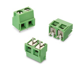 Wurth Elektronik 2135 Series PCB Terminal Block, 3-Contact, 5.08mm Pitch, Through Hole Mount, 1-Row, Solder Termination