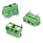 Wurth Elektronik 2136 Series PCB Terminal Block, 2-Contact, 10.16mm Pitch, Through Hole Mount, 1-Row, Solder Termination