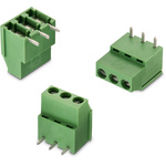 Wurth Elektronik 2537 Series PCB Terminal Block, 3-Contact, 5mm Pitch, Through Hole Mount, 1-Row, Solder Termination