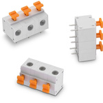 Wurth Elektronik 4114 Series PCB Terminal Block, 10-Contact, 7.62mm Pitch, Through Hole Mount, 1-Row, Solder Termination