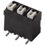 Weidmuller LSF Series PCB Terminal Block, 2-Contact, 5mm Pitch, Surface Mount, 1-Row