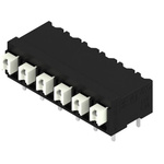 Weidmuller LSF Series PCB Terminal Block, 6-Contact, 5mm Pitch, Surface Mount, 1-Row