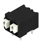 Weidmuller LSF Series PCB Terminal Block, 2-Contact, 5.08mm Pitch, Surface Mount, 1-Row