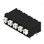 Weidmuller LSF Series PCB Terminal Block, 5-Contact, 5.08mm Pitch, Surface Mount, 1-Row