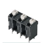 Weidmuller LSF Series PCB Terminal Block, 8-Contact, 7.62mm Pitch, Surface Mount, 1-Row