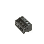RS PRO 5mm Pitch 4 Way Pluggable Terminal Block, Plug, Free Hanging (In Line)