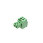 RS PRO 3.5mm Pitch 2 Way Pluggable Terminal Block, Plug, Free Hanging (In Line)